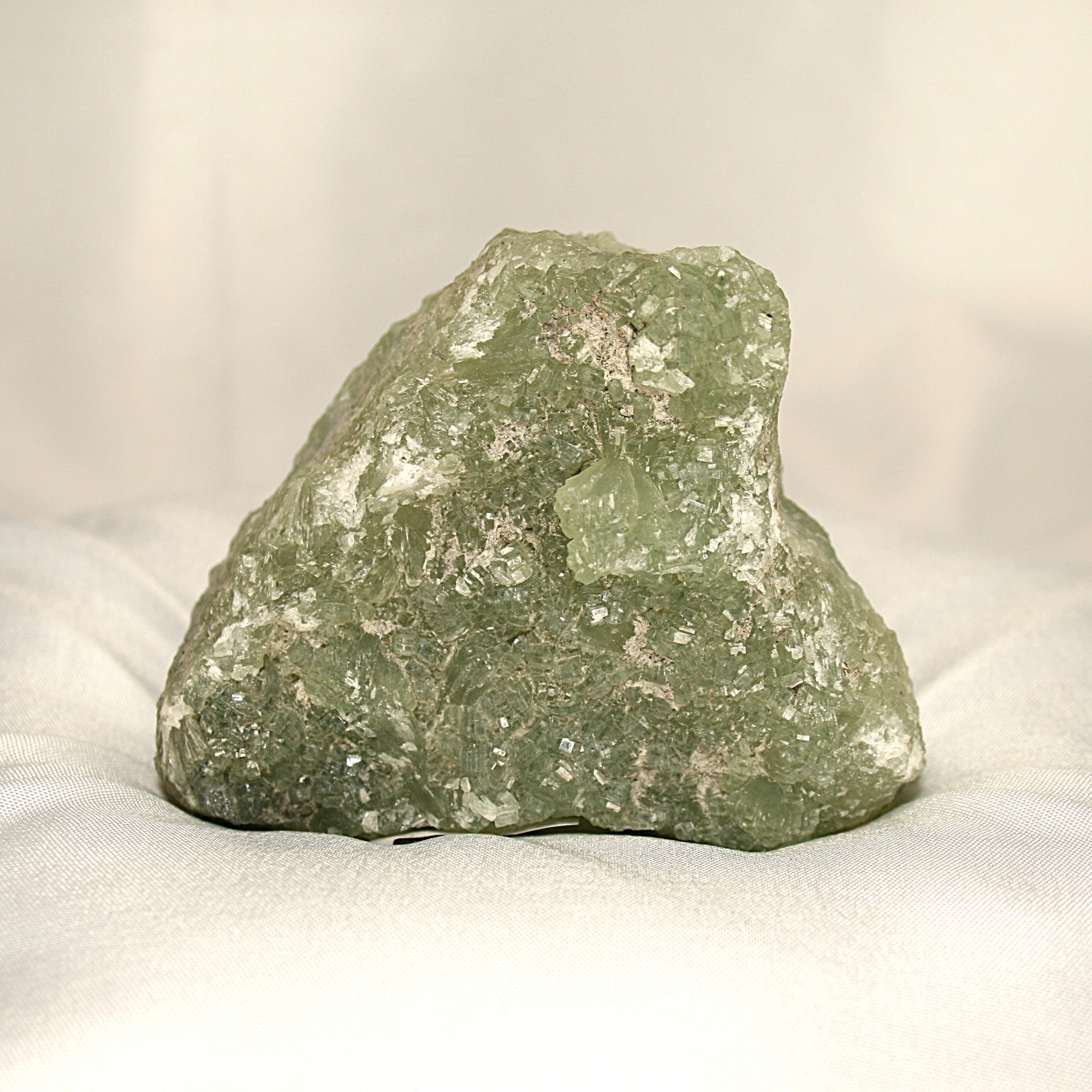 Raw Prehnite with Epidote