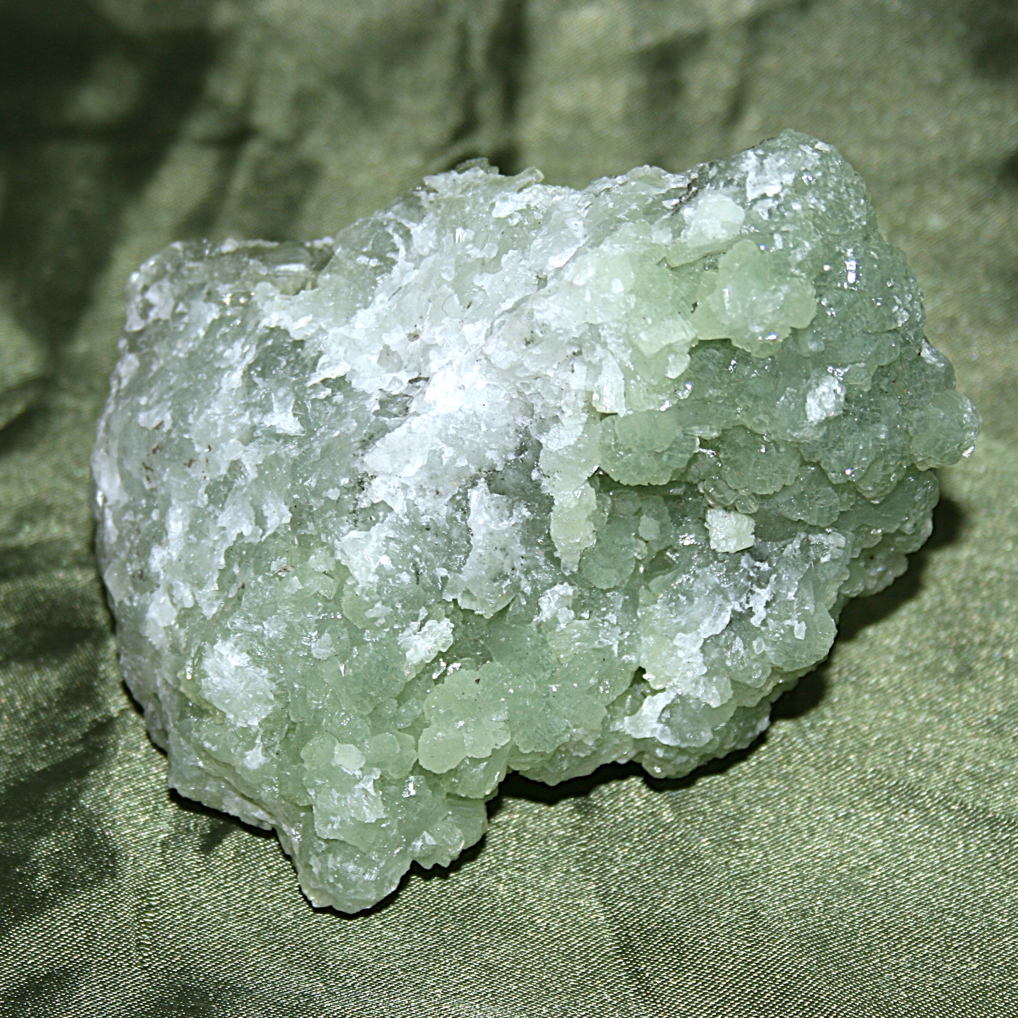 Raw Prehnite with Epidote