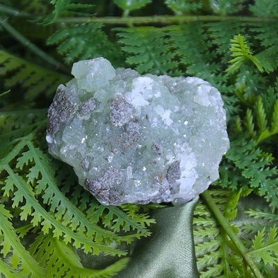 Raw Prehnite with Epidote