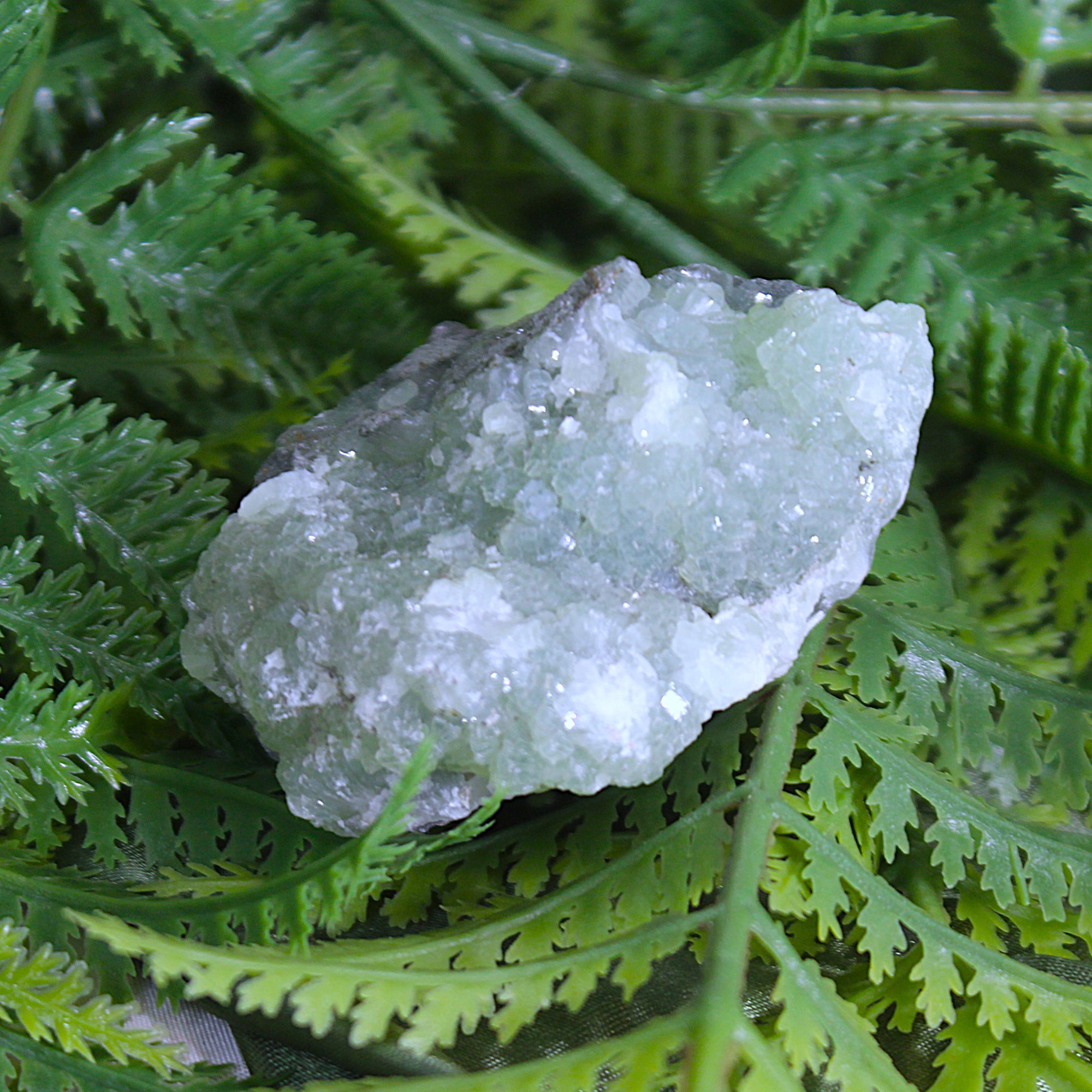 Raw Prehnite with Epidote