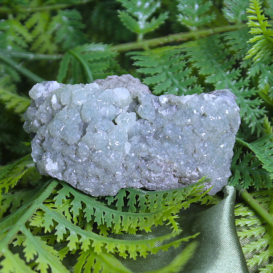 Raw Prehnite with Epidote