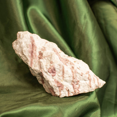 Raw Pink Tourmaline and Quartz Matrix (Multiple Available)