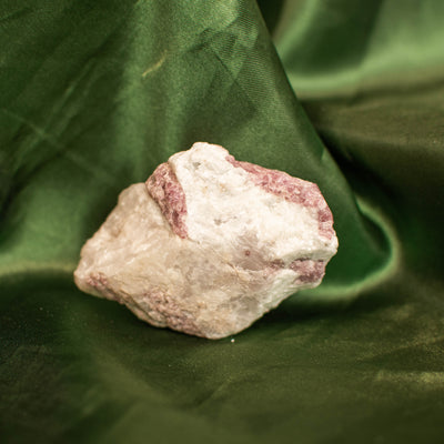 Raw Pink Tourmaline and Quartz Matrix (Multiple Available)