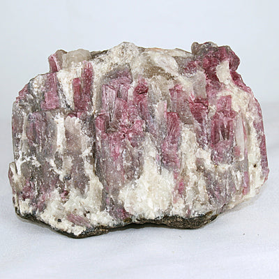 Pink Tourmaline and Quartz Matrix
