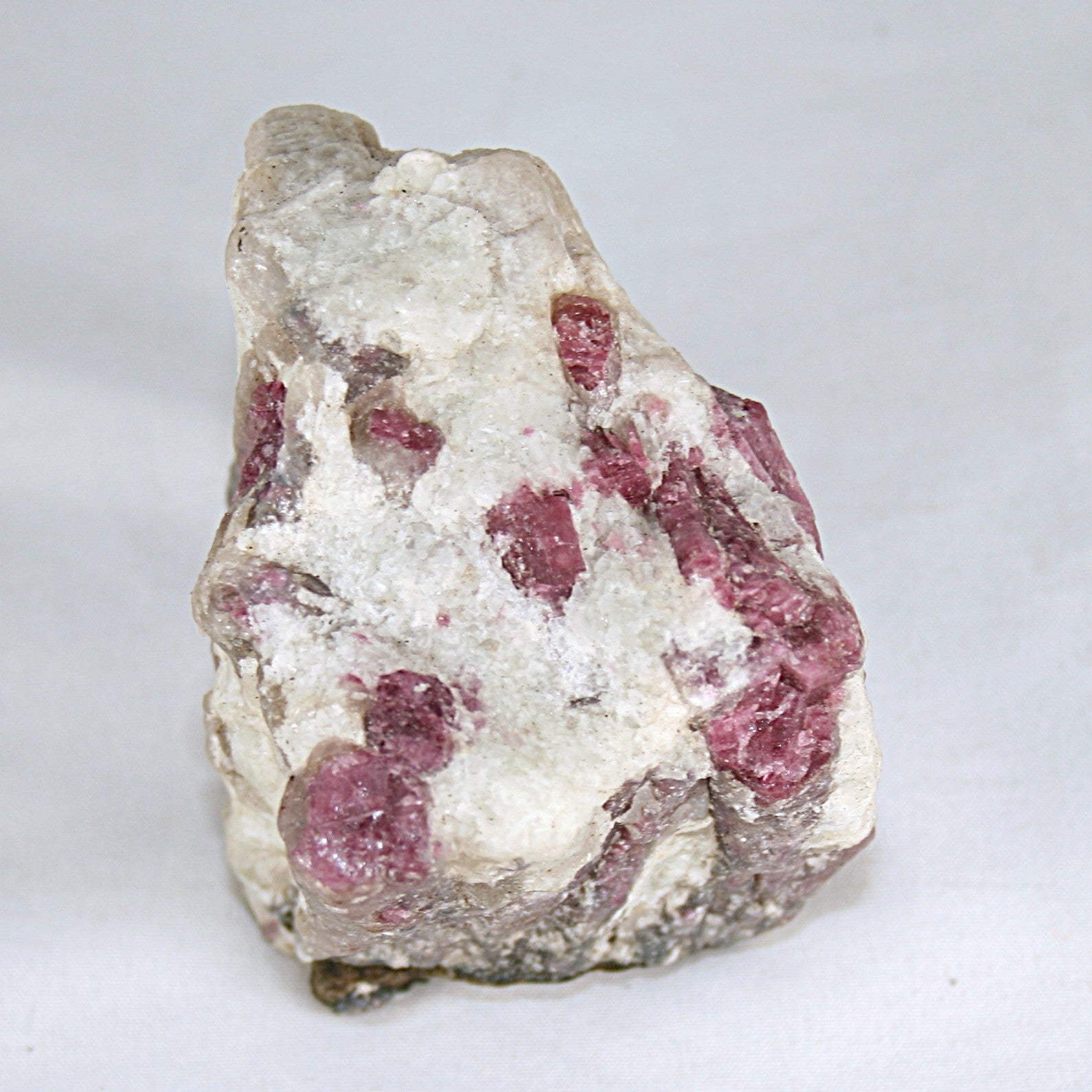 Pink Tourmaline and Quartz Matrix
