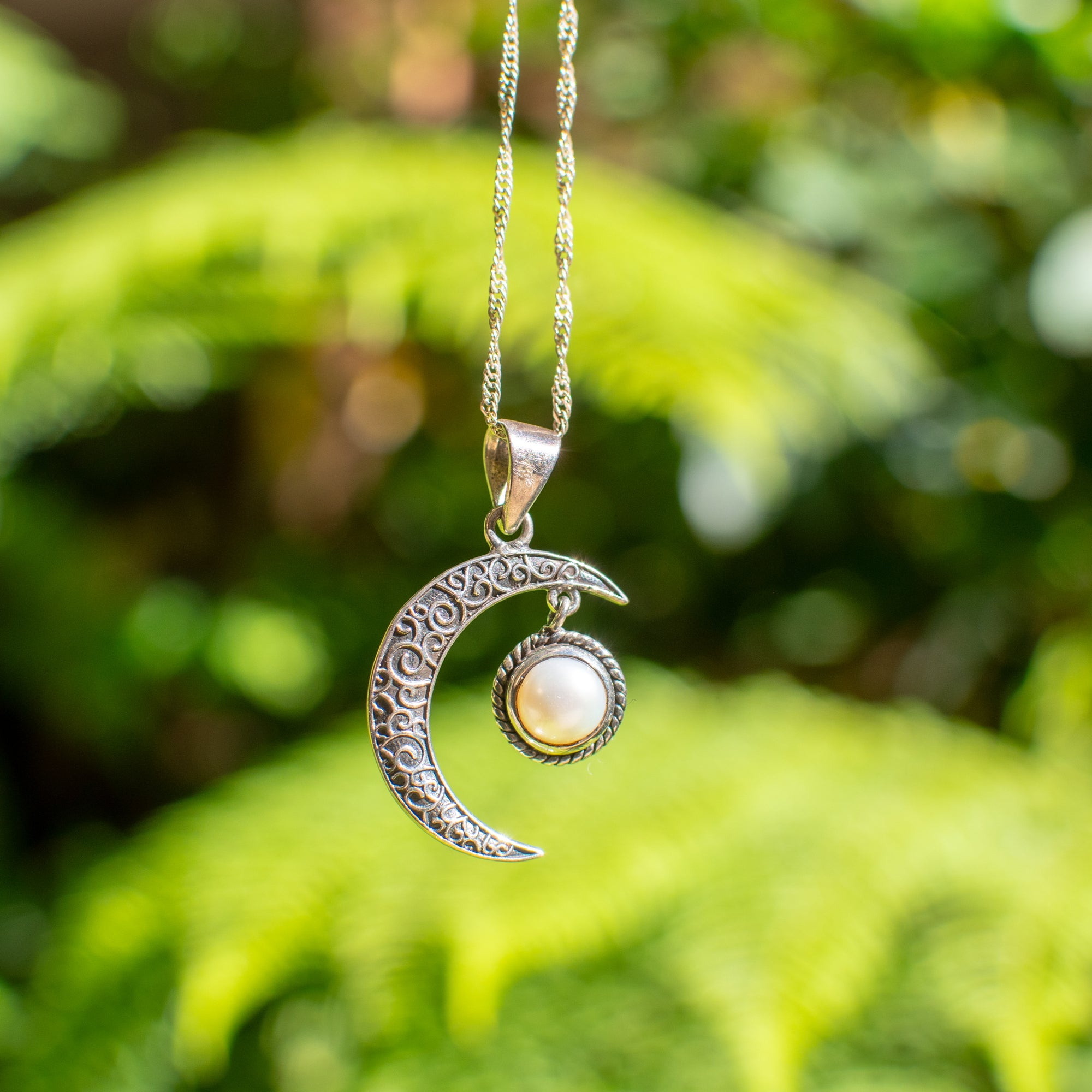 Pearl Moon Necklace