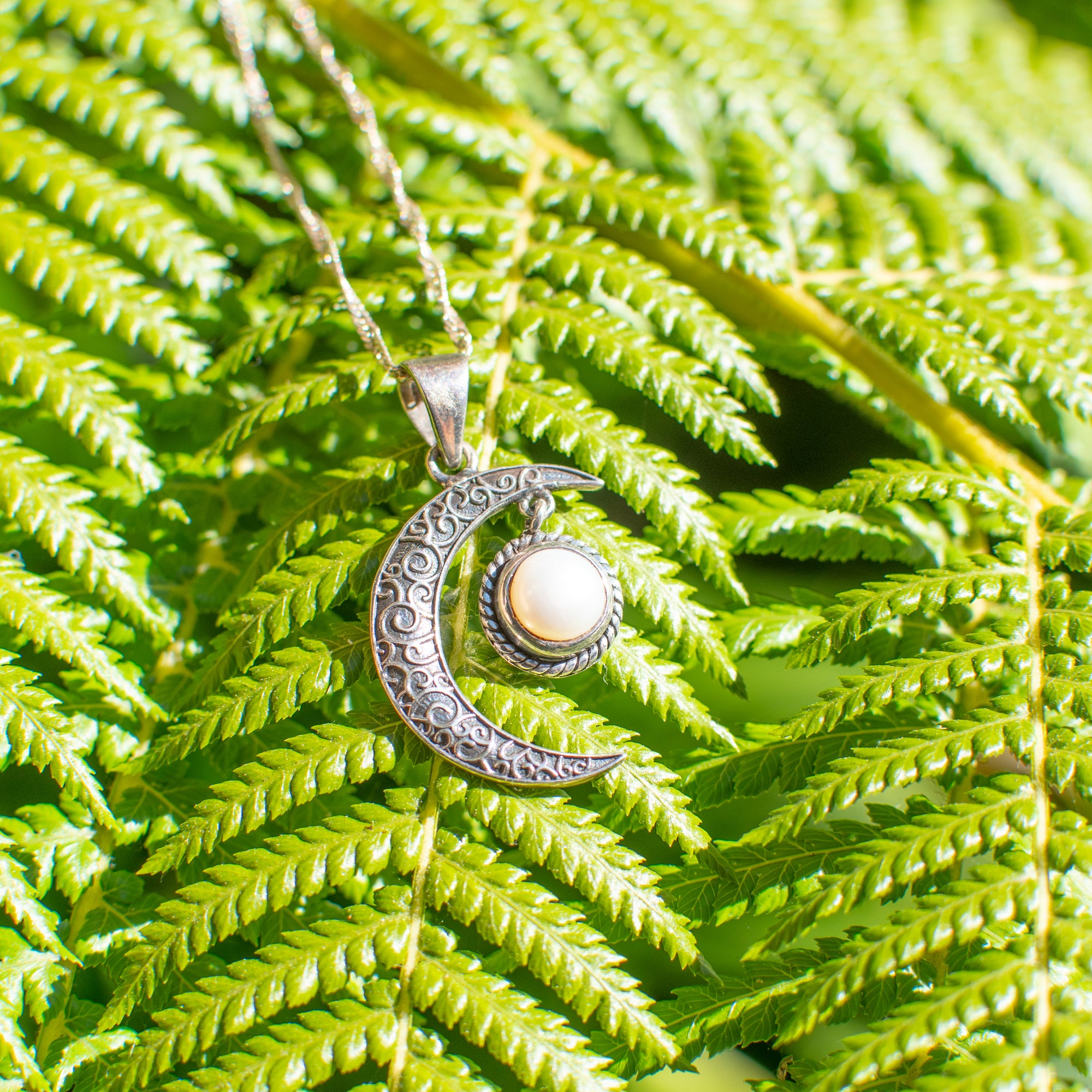 Pearl Moon Necklace