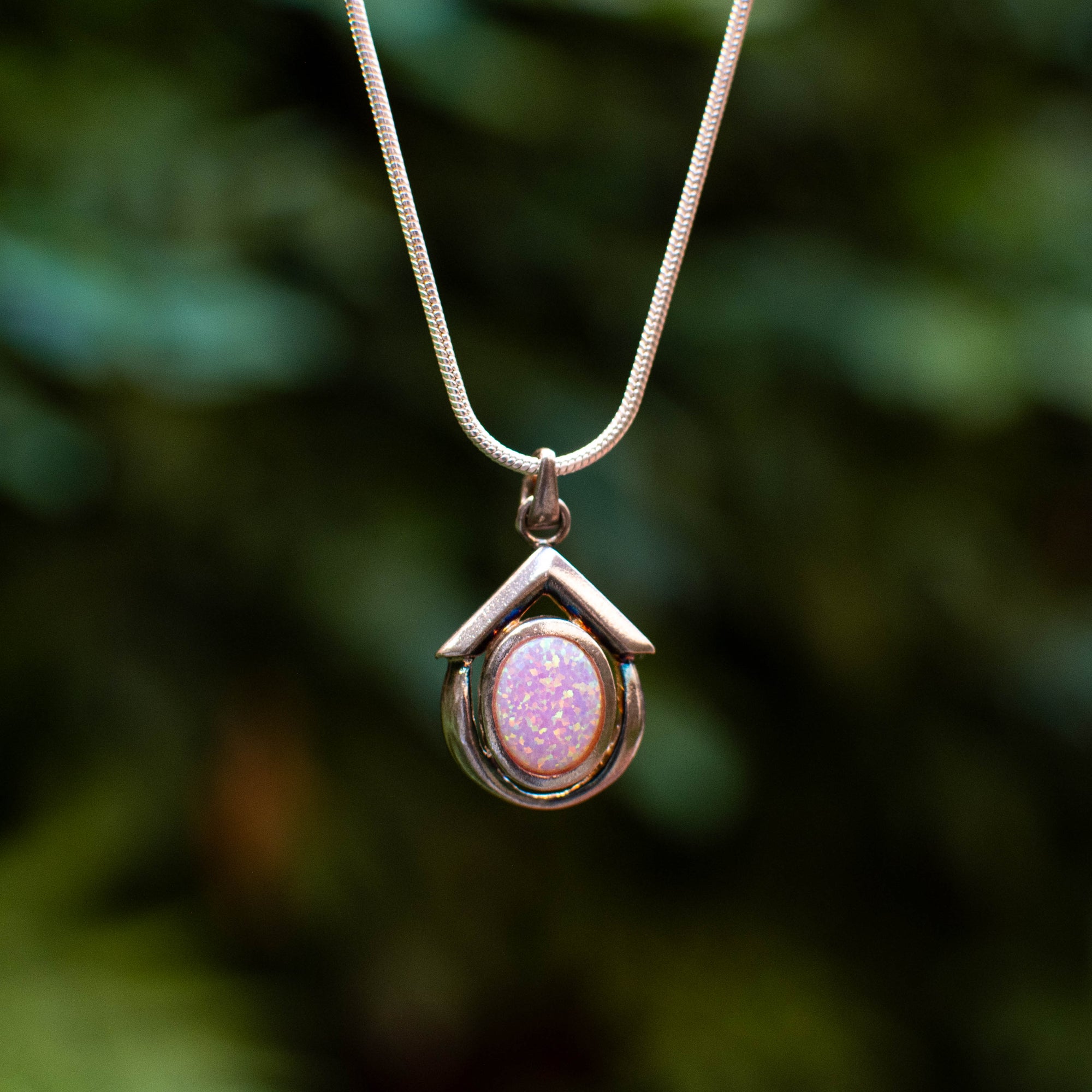 Pink Opal Pendant