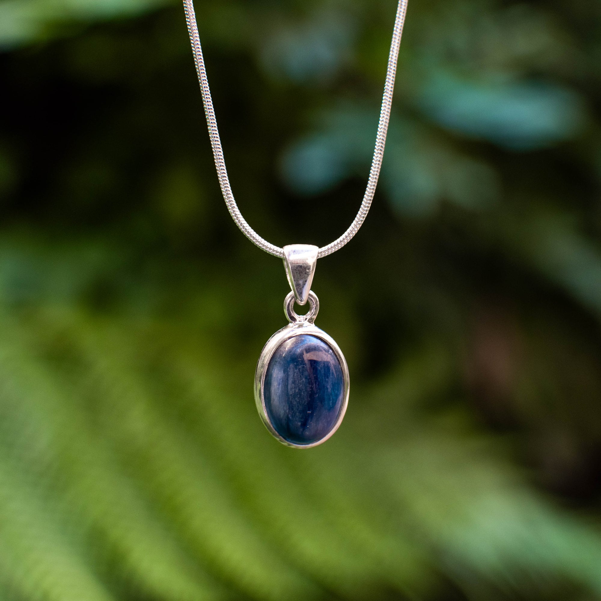 Oval Kyanite Pendant