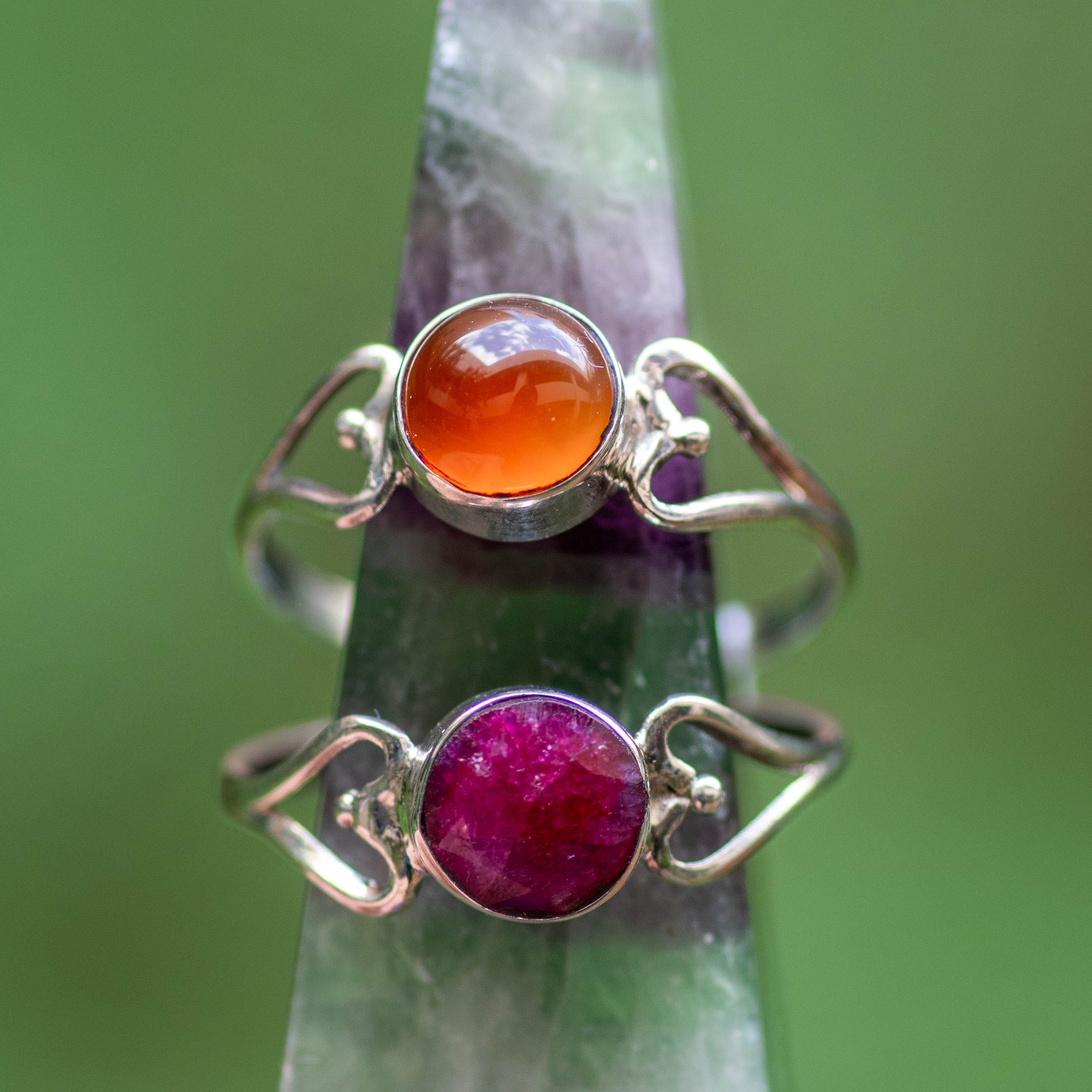 Heart Ruby Ring
