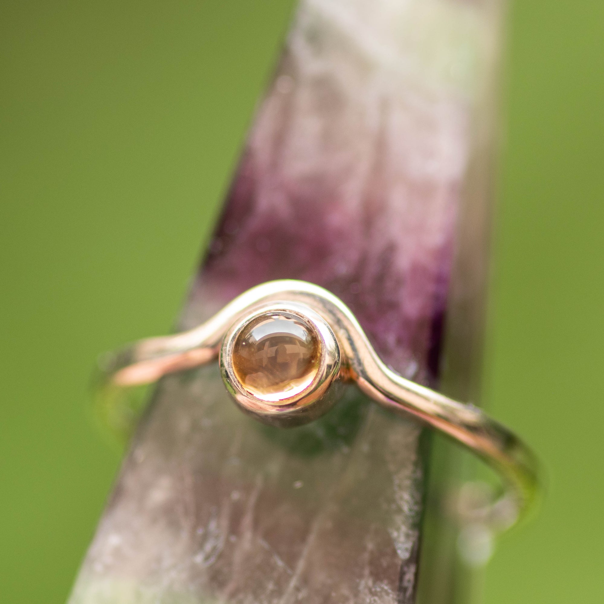 Citrine Stacker Ring
