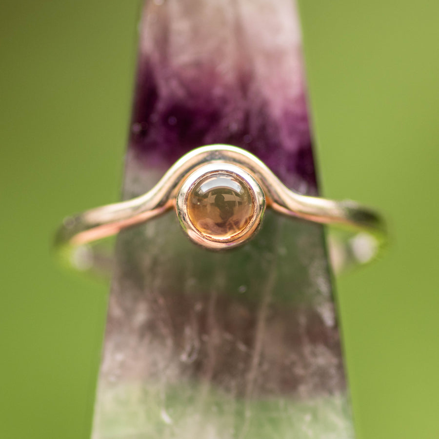 Citrine Stacker Ring