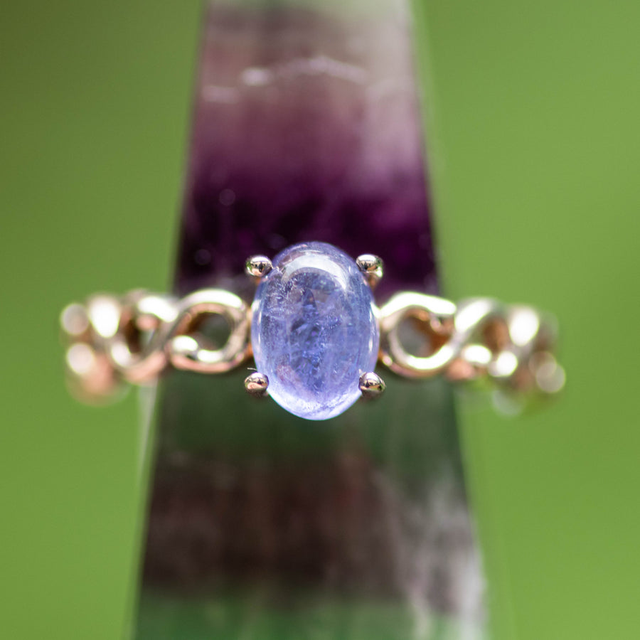 Infinity Tanzanite Band