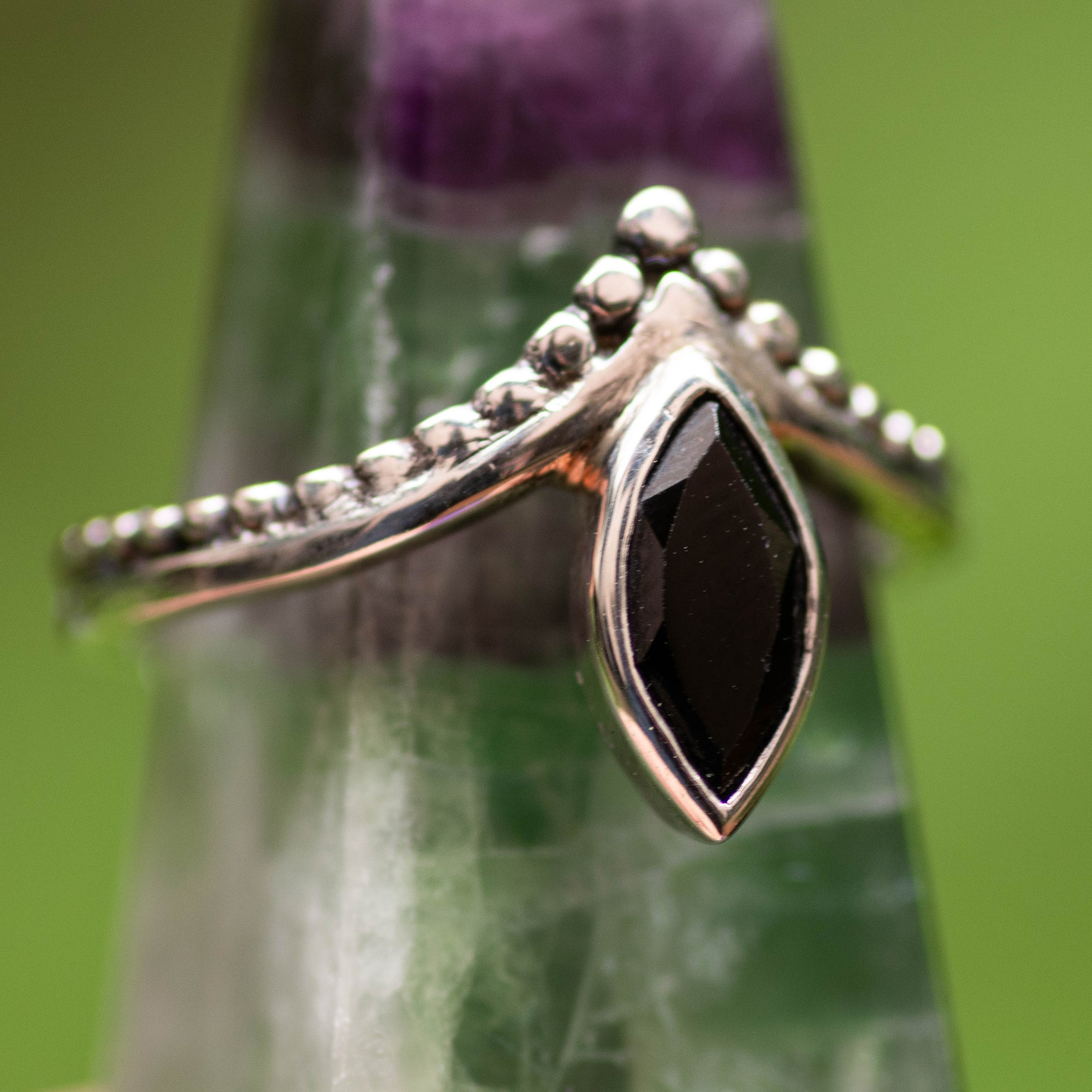 Gothic Onyx Ring