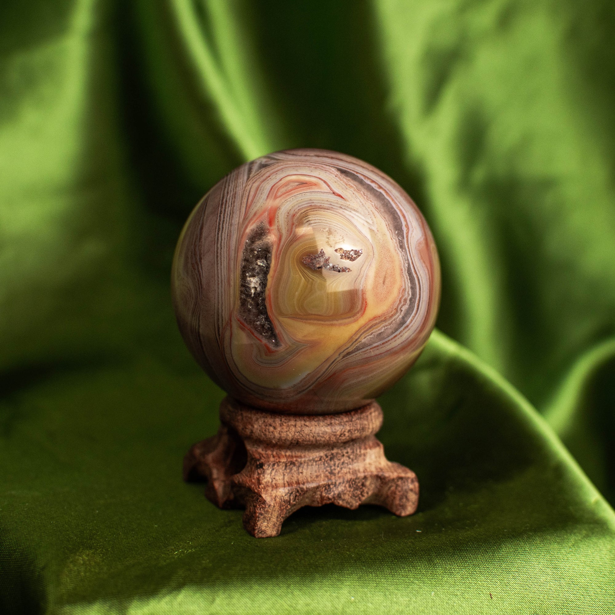 Rainbow Agate Spheres (Multiple Available)