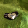 Rainbow Obsidian Heart