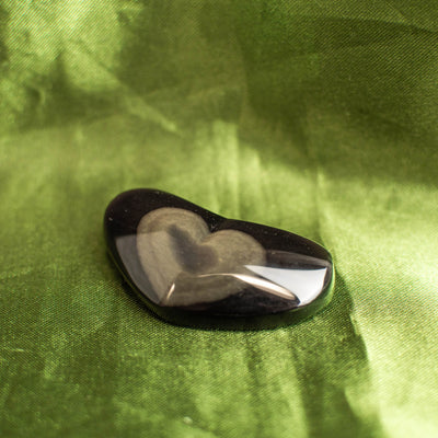 Rainbow Obsidian Heart