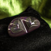 Rainbow Obsidian Heart