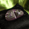 Rainbow Obsidian Heart