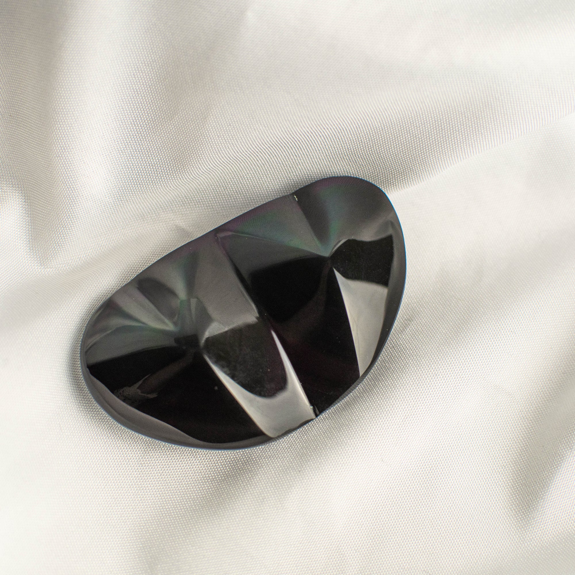 Rainbow Obsidian Heart