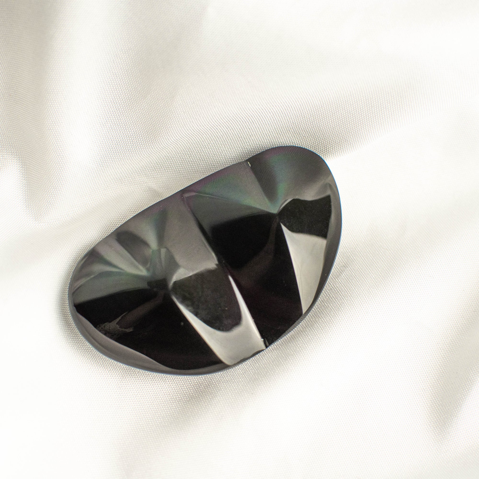 Rainbow Obsidian Heart