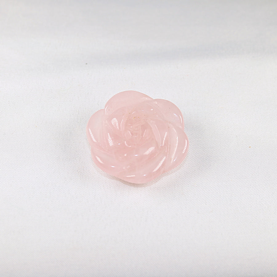Rose Quartz Flower (Multiple Available)