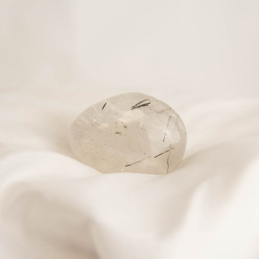 Polished Rutilated Quartz Tumble