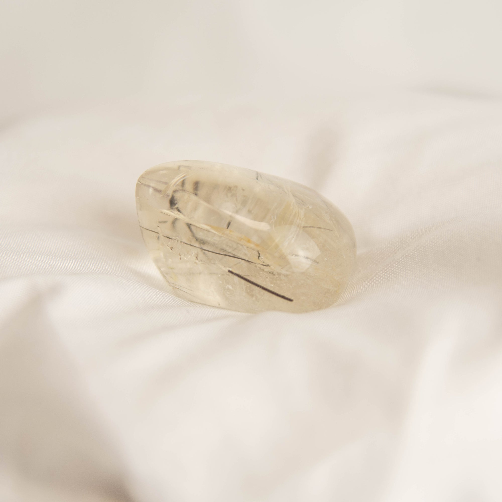 Polished Rutilated Quartz Tumble