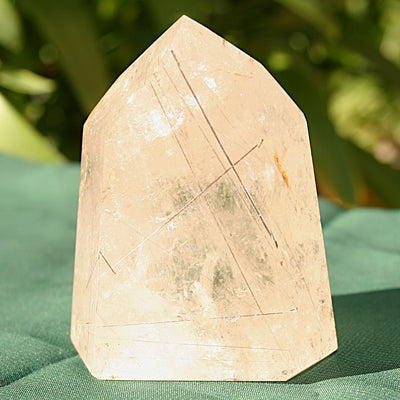 Rutilated Quartz Tower