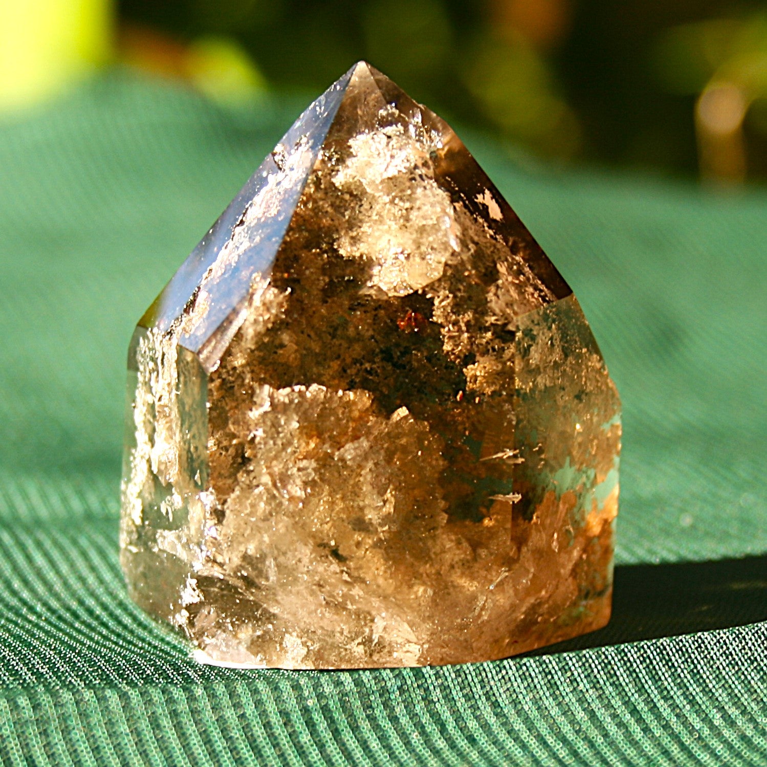 Rutilated Quartz Tower