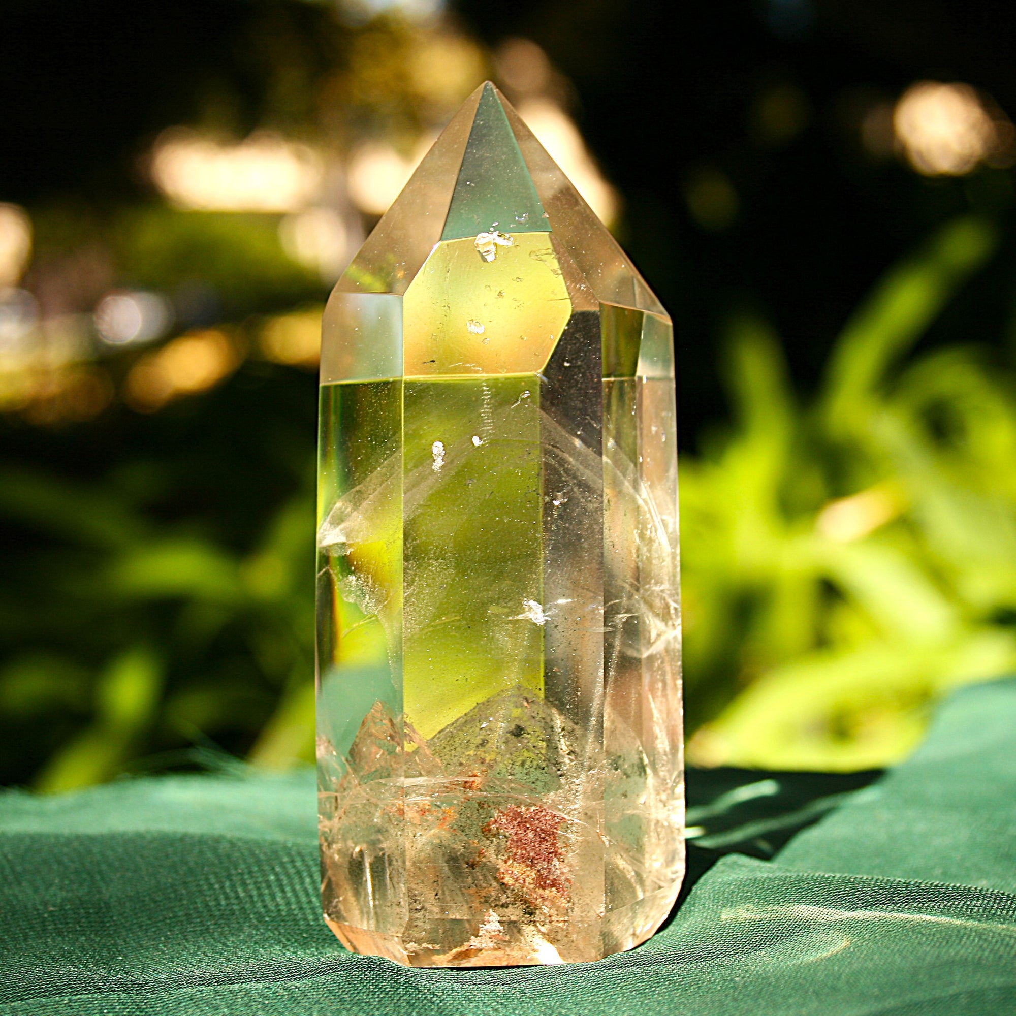 Rutilated Quartz Tower