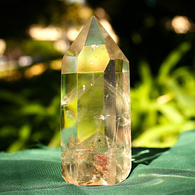 Rutilated Quartz Tower