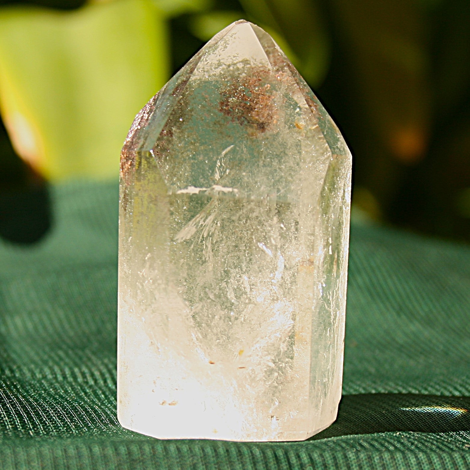 Rutilated Quartz Tower