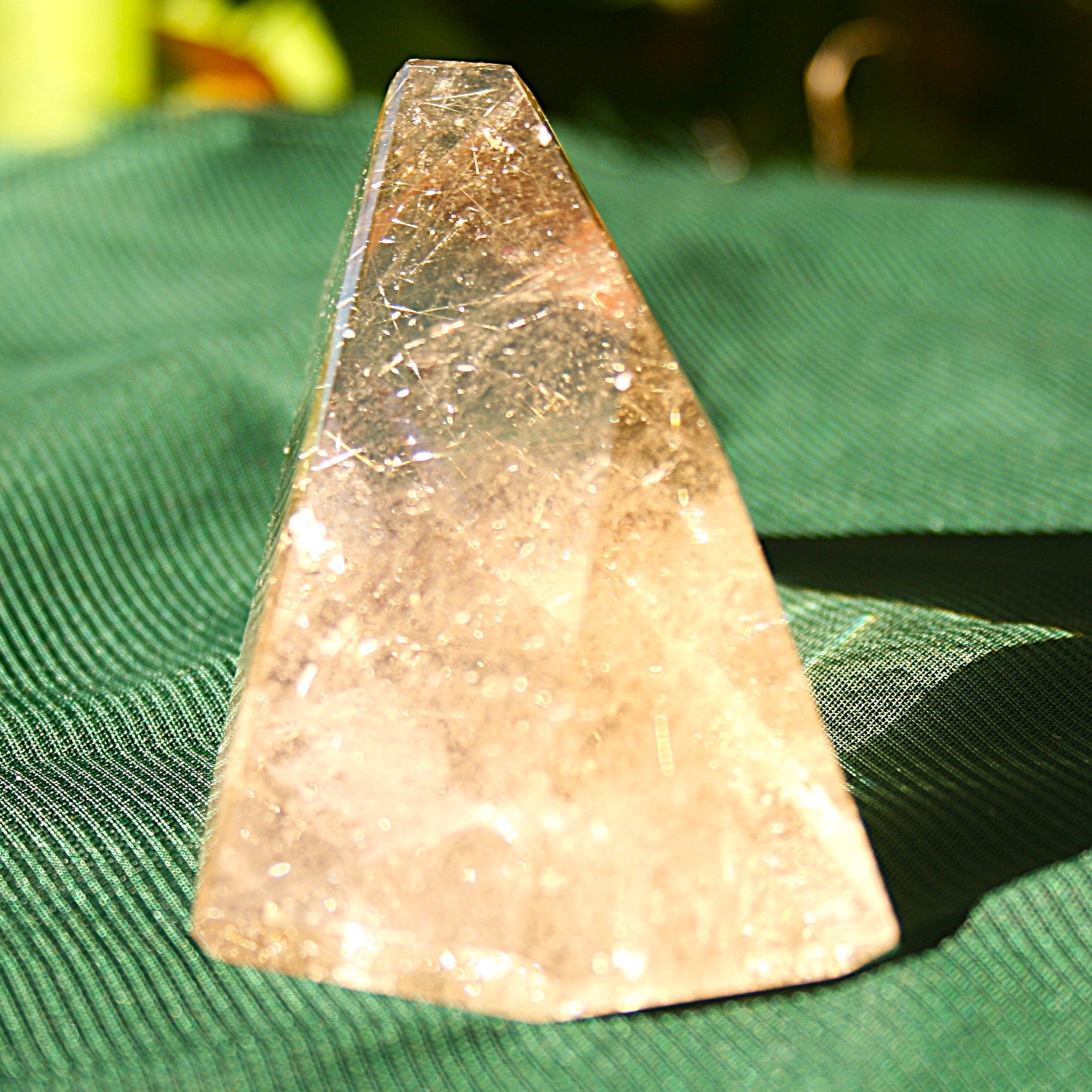 Rutilated Quartz Tower