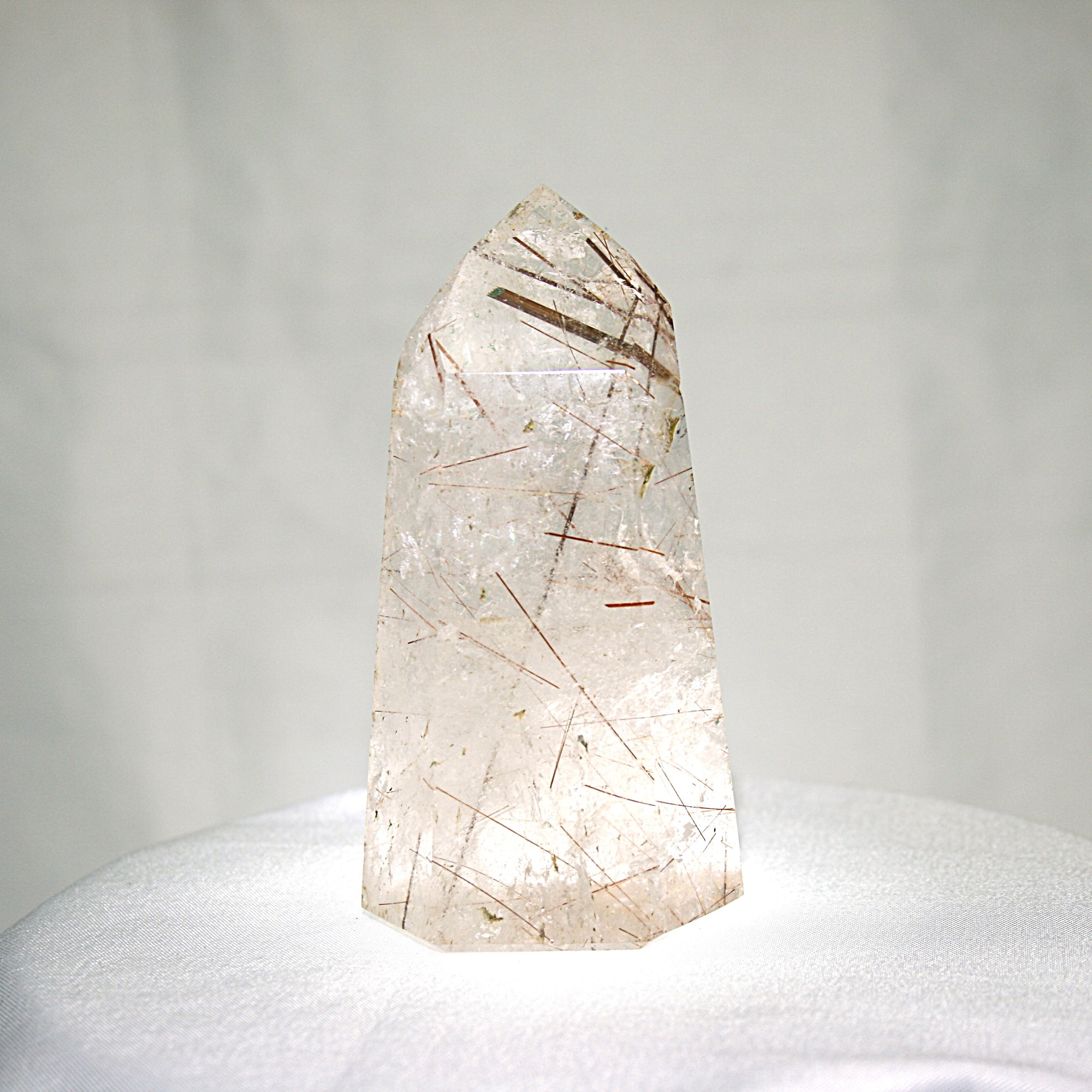 Rutilated Quartz Tower