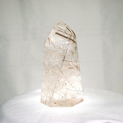 Rutilated Quartz Tower