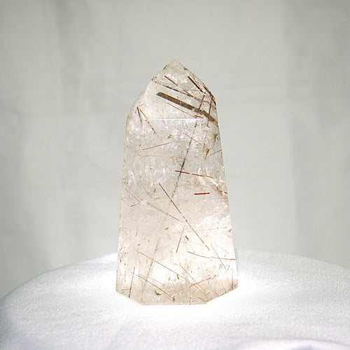 Rutilated Quartz Tower