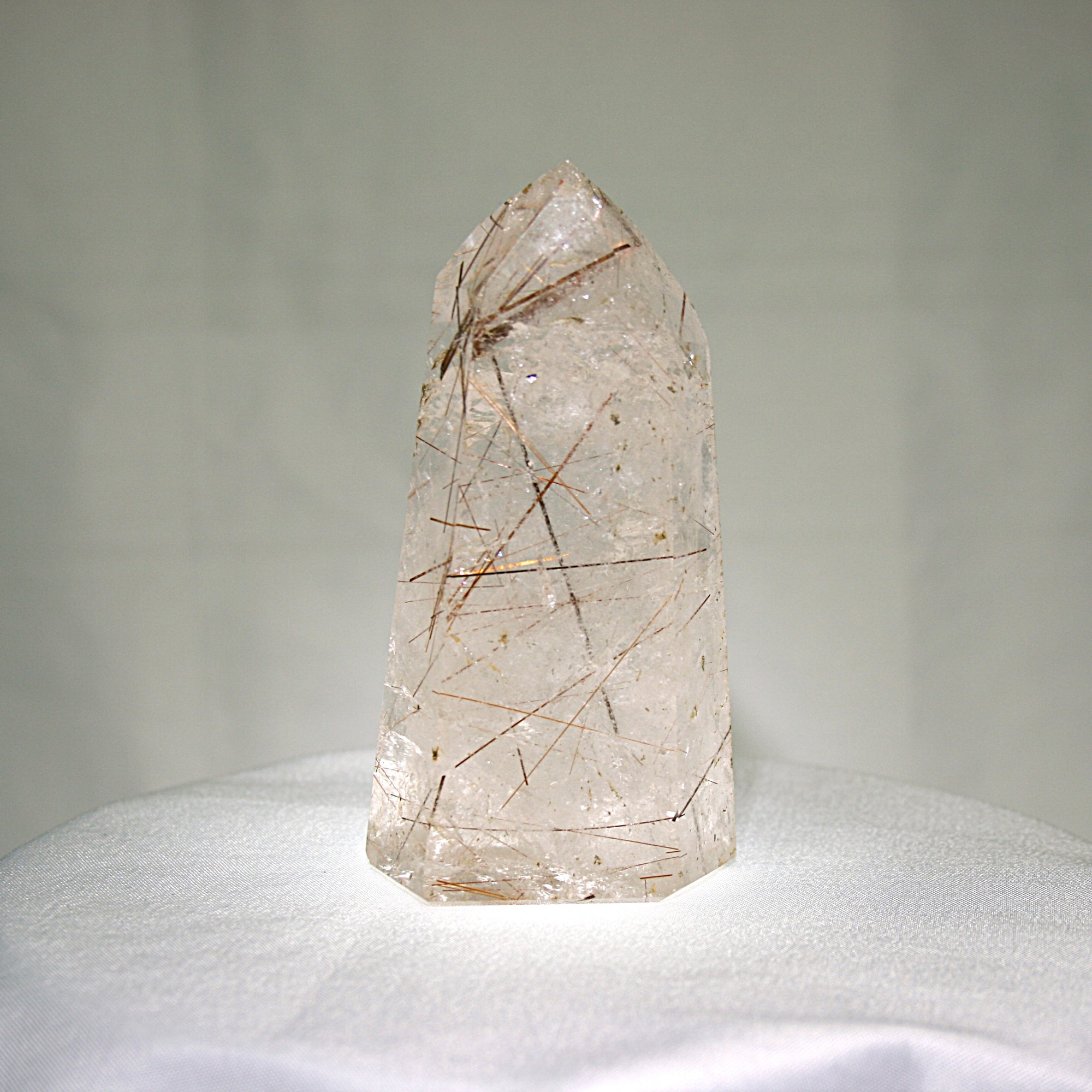 Rutilated Quartz Tower