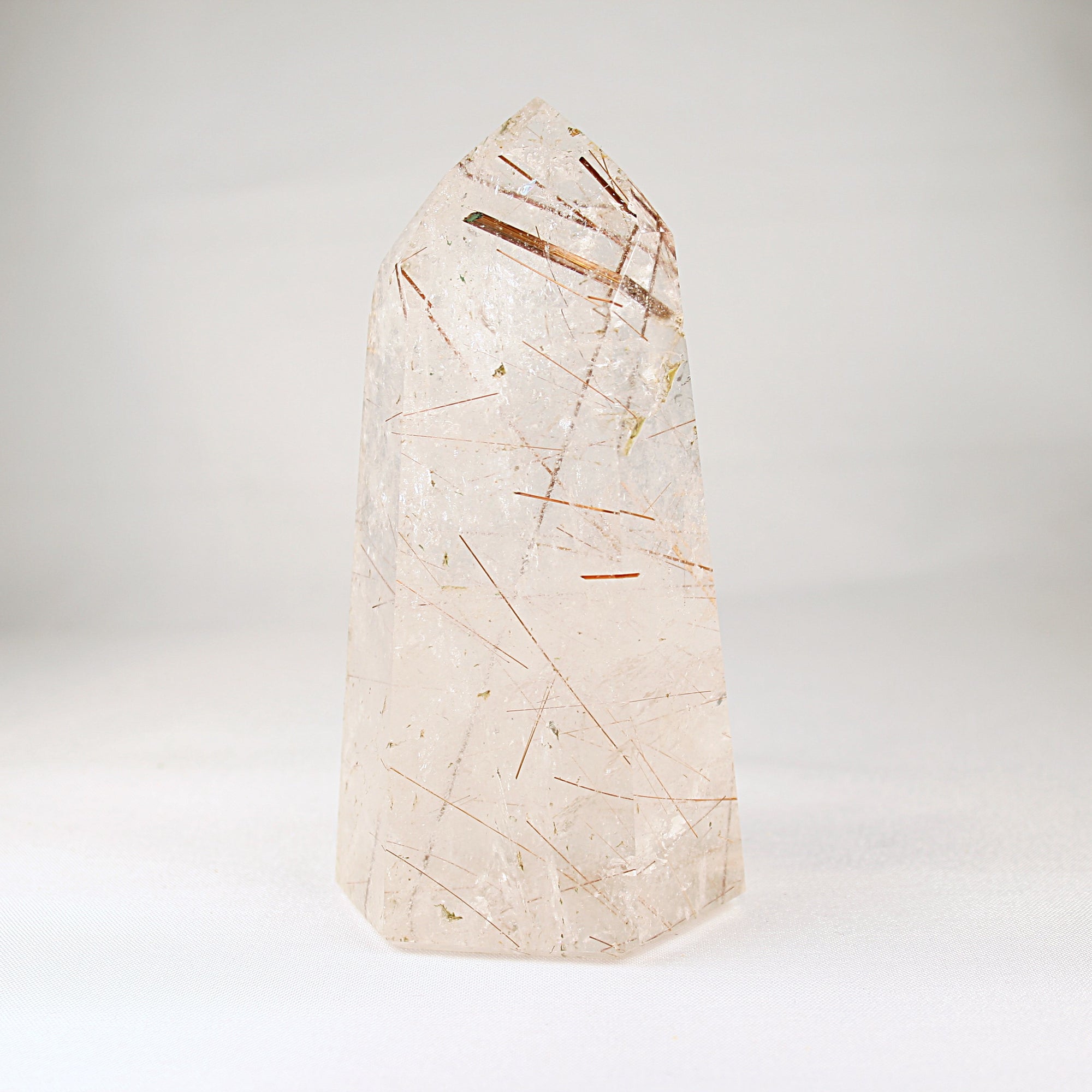 Rutilated Quartz Tower