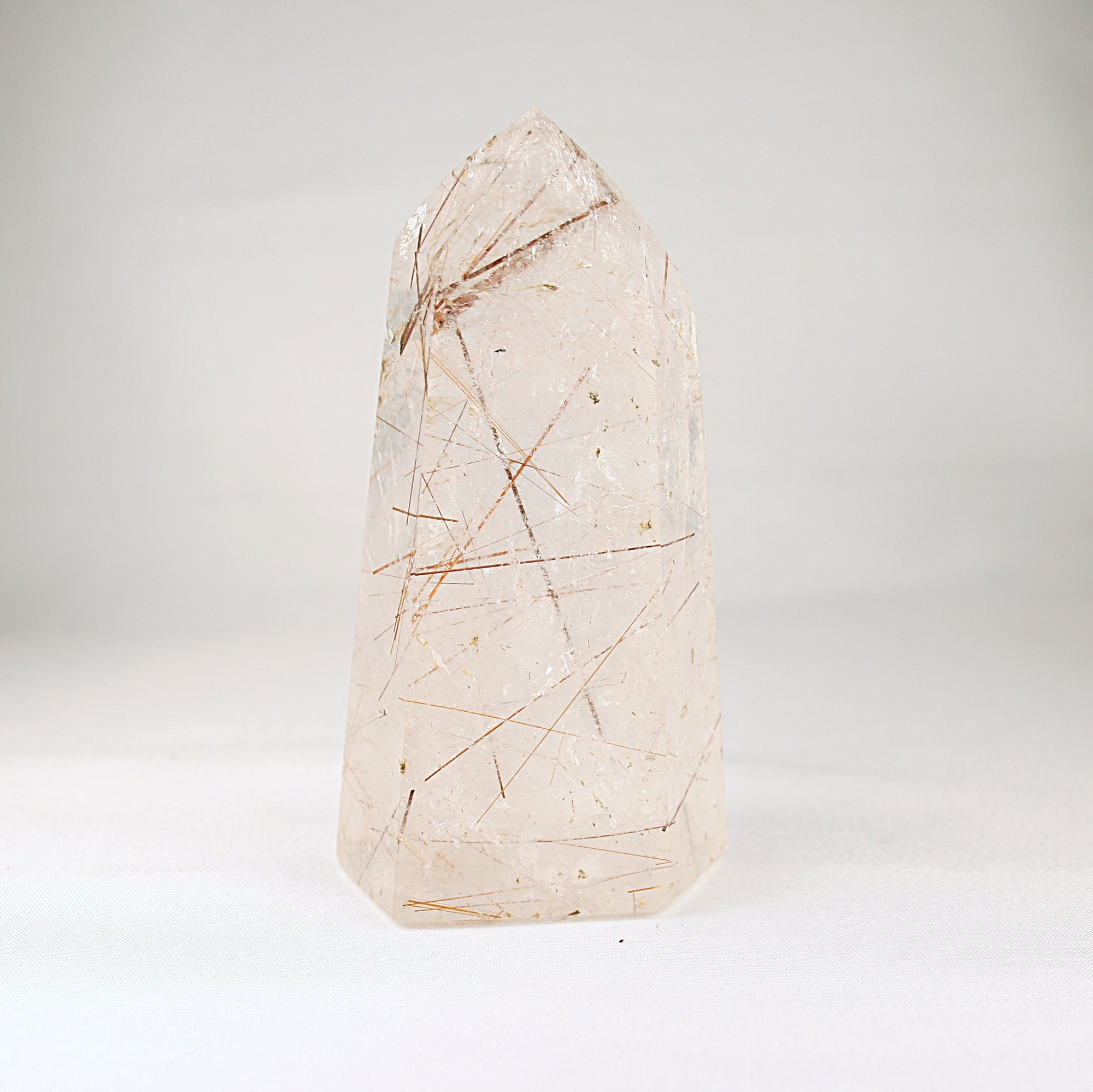 Rutilated Quartz Tower