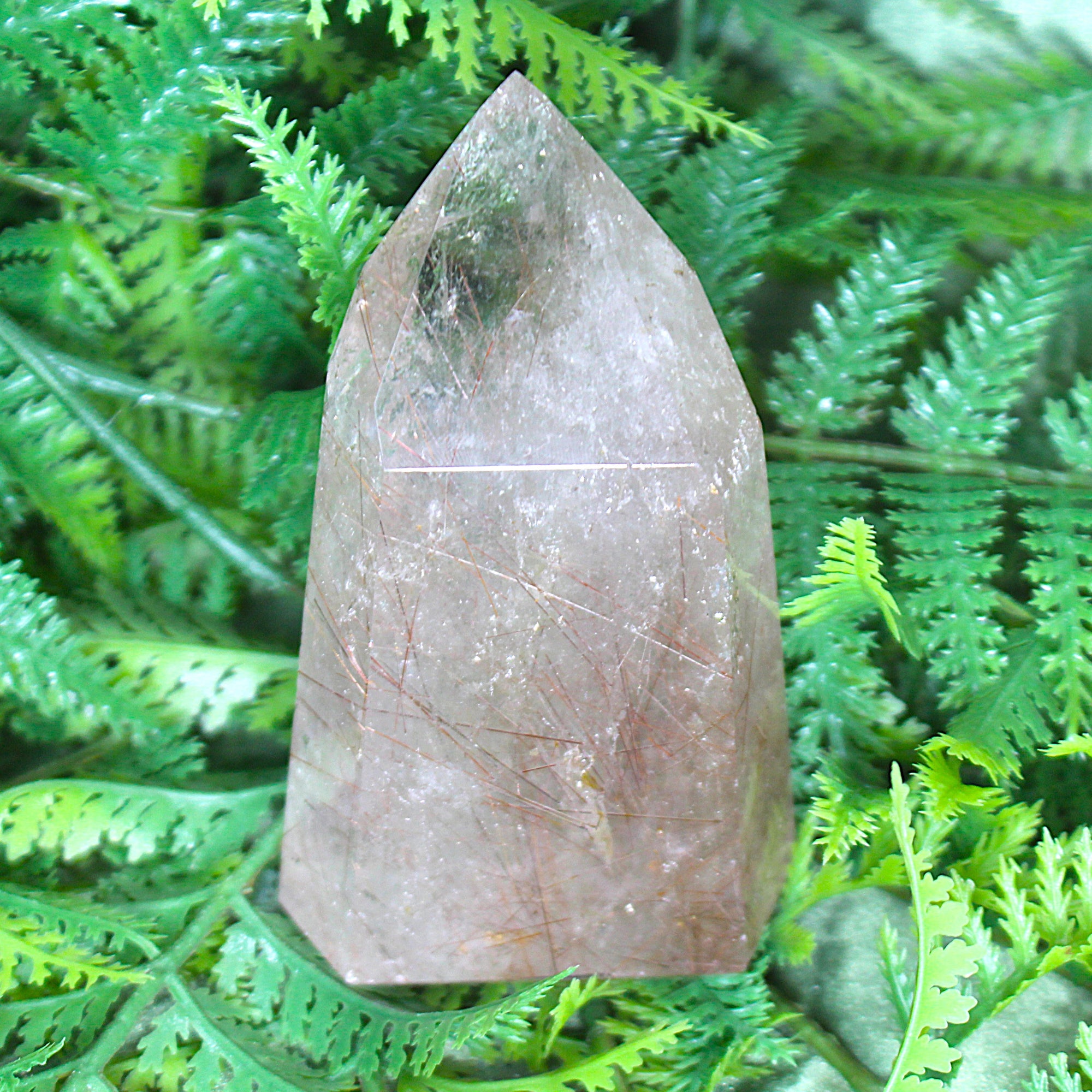 Rutilated Quartz Tower