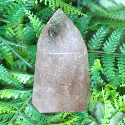 Rutilated Quartz Tower