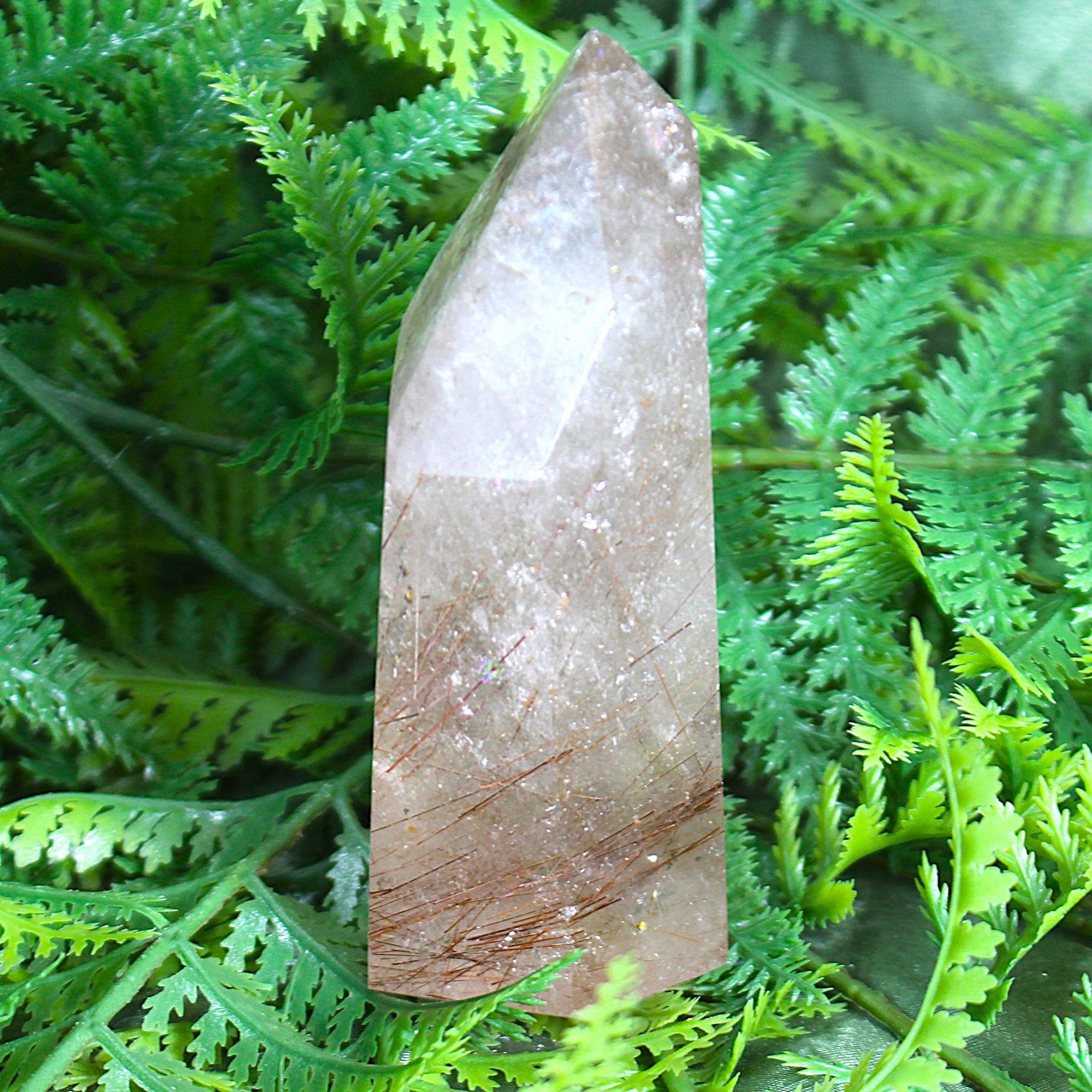 Rutilated Quartz Tower