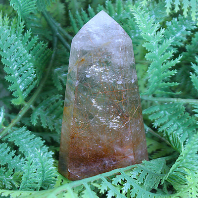 Rutilated Quartz Tower