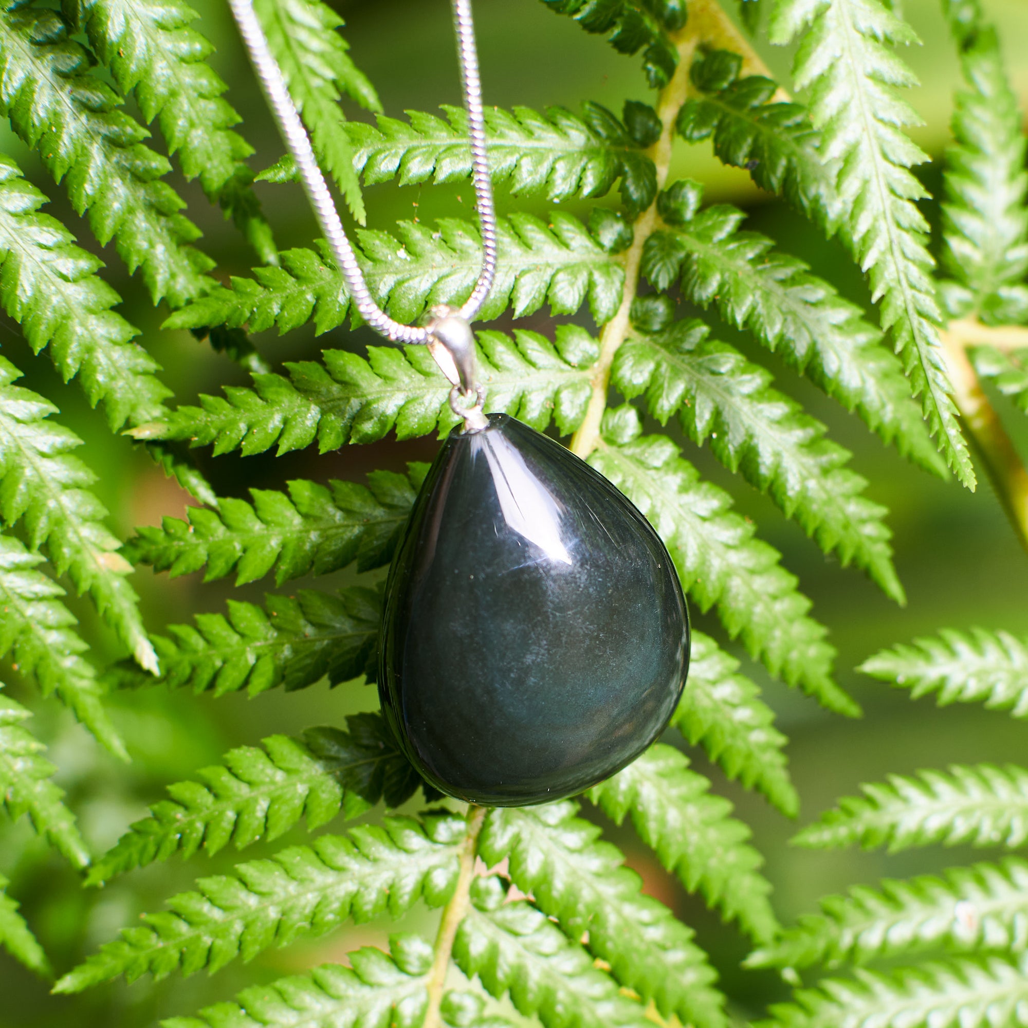 Rainbow Obsidian Necklace