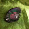 Rainbow Obsidian Heart