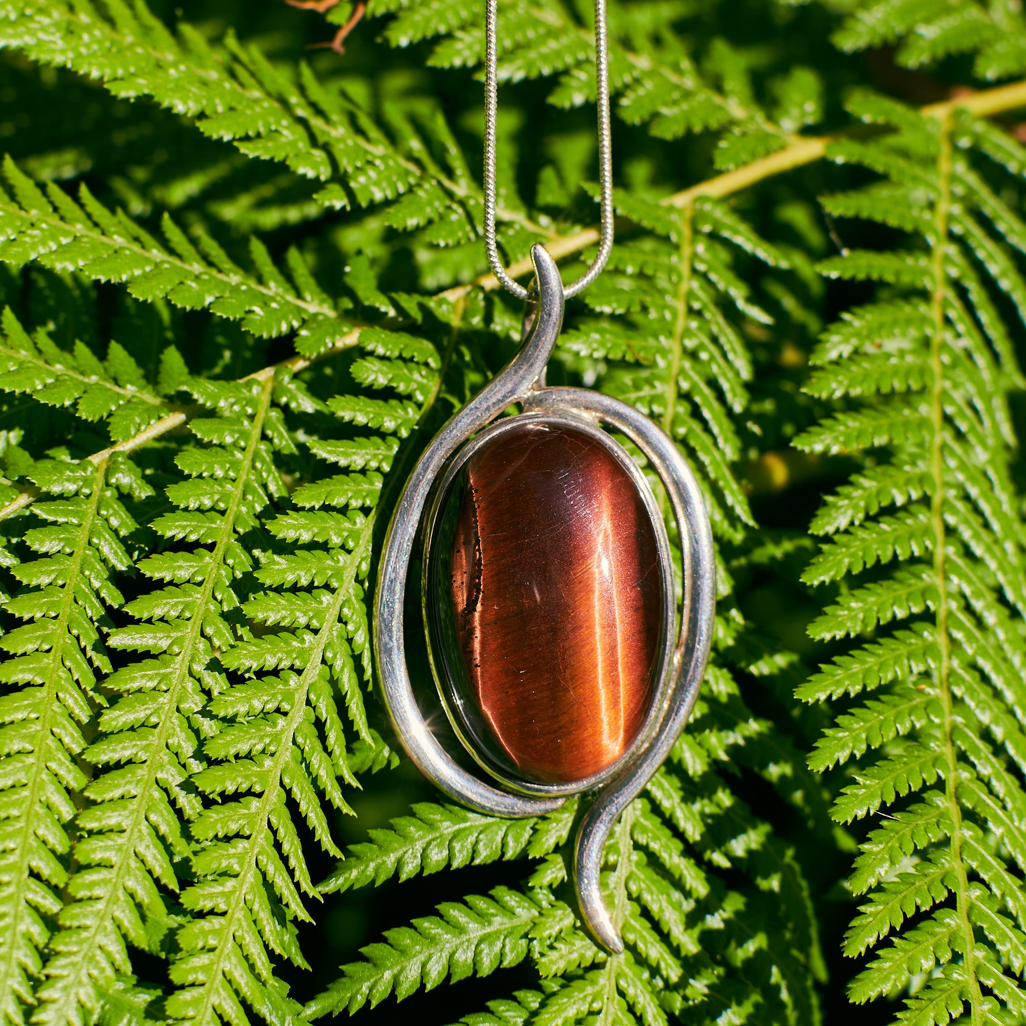 Red Tiger Eye Pendant