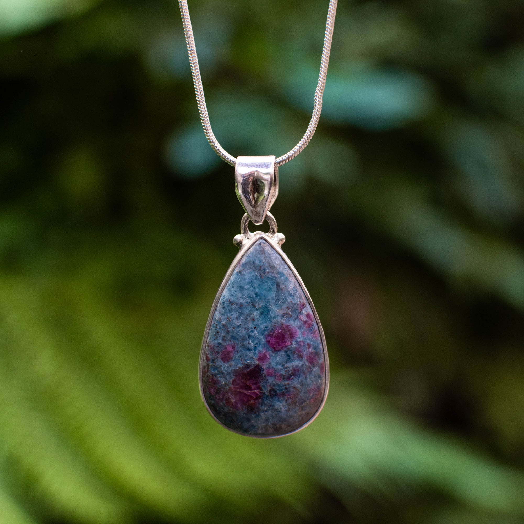 Ruby Kyanite Pendant