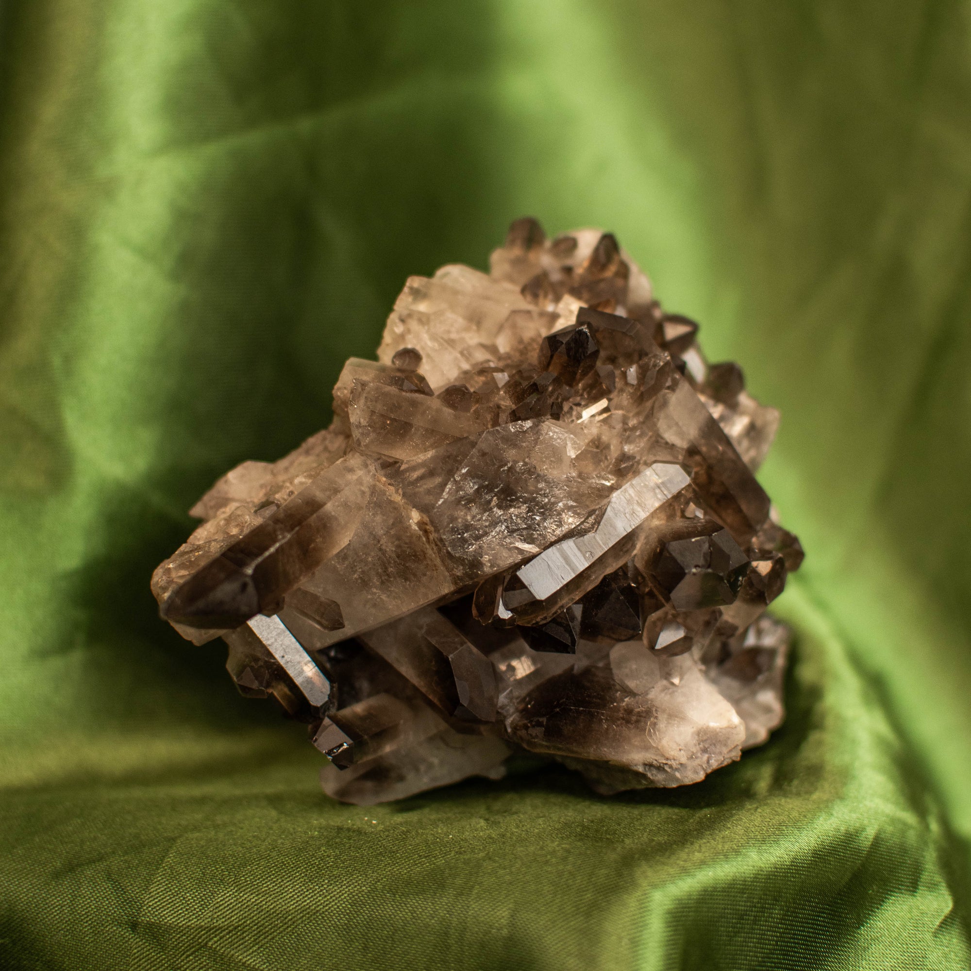 Smoky Quartz Clusters (Multiple Available)