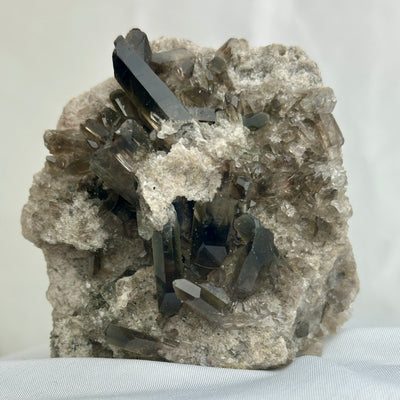 Smoky Quartz Cluster